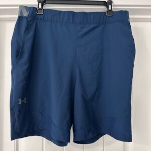 Under Armour Navy Blue Athletic Shorts